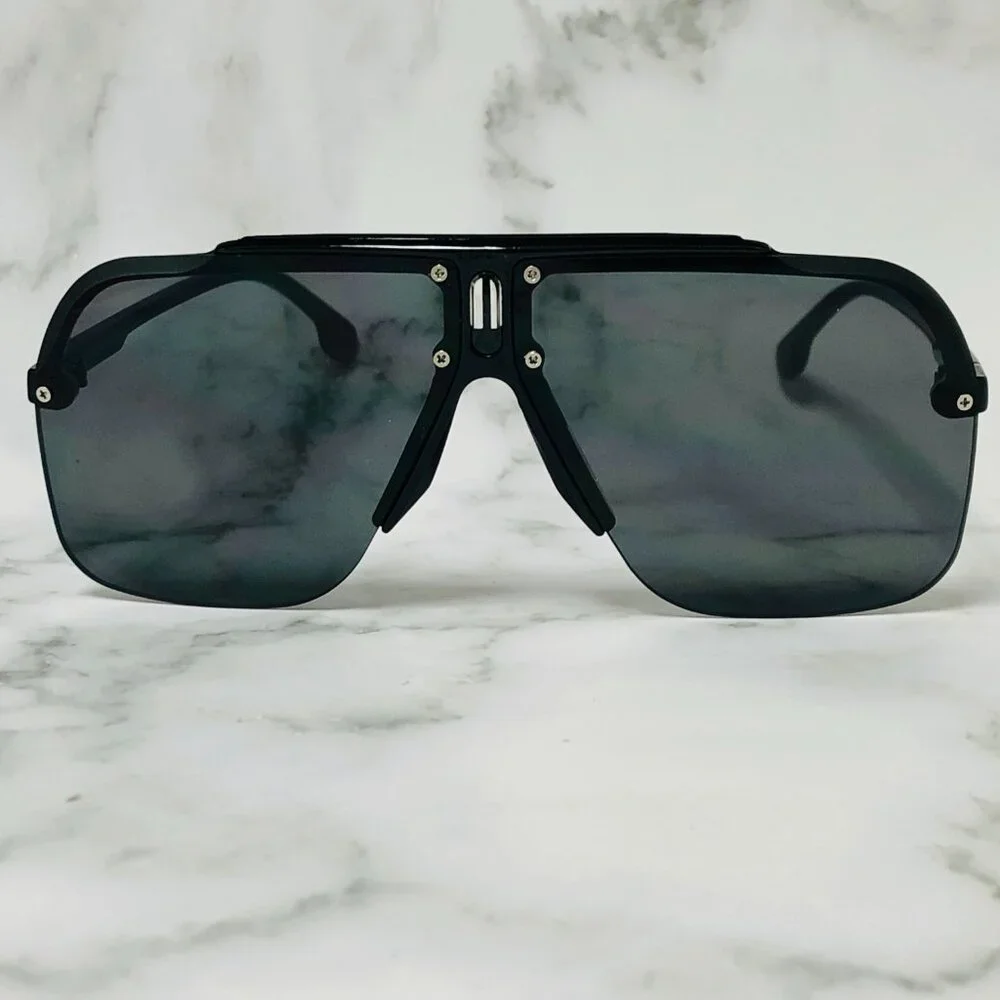 Men Women Sunglasses Fashion Retro Black Frame Square Frame Lentes Gafas Humbres